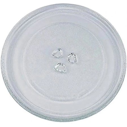 Universell Mikrobølgeovn Glassplate med 3 Braketter, 245 mm