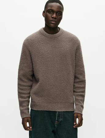 WOOD WOOD Wwandy Crew Neck 25191 - Beige - S