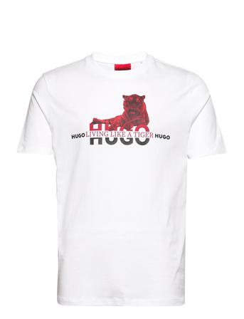 Datertiger T-shirt Hvid HUGO