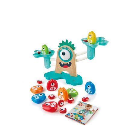 Hape Monster Math Scale Leksaksvåg