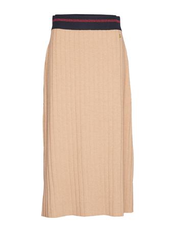 Alette Knit Skirt Beige Morris Lady
