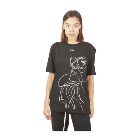 ICE Play, T-shirt Zwart, Dames, Maat:M,print