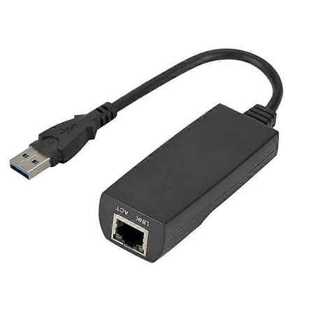 USB 3.0 til 10/100/1000Mbps Gigabit RJ45 Ethernet LAN Nettverksadapter for PL6U3