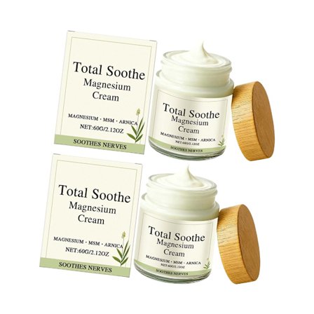 Muskelåterhämtning Magnesiumkräm Vitamin B6 Naturliga Växtextrakt För Atleter