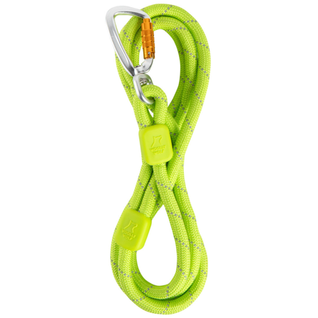 Woolly Wolf Rope Leash 10 mm Lime
