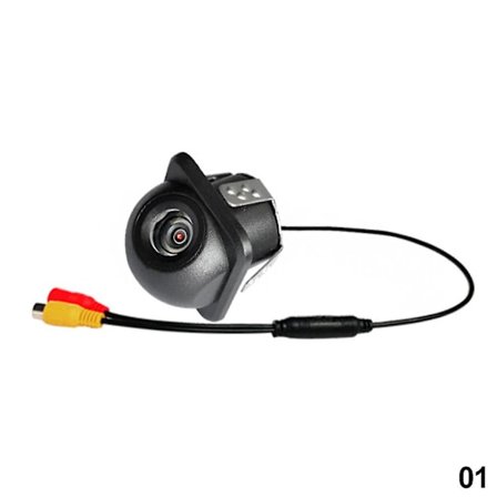 Universal Backkamera för bil vidvinkel omvänd parkering med eller utan LED Auto Backup Monitor