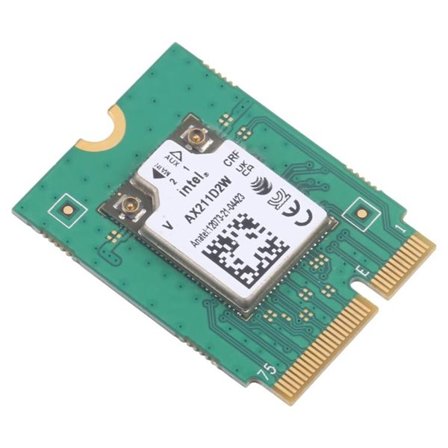 WiFi-moduuli 6E Intel AX211D2W M.2 Dual Band WiFi Bluetooth