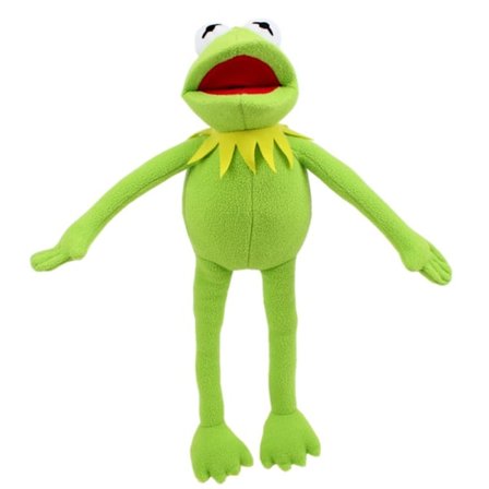 15 tum Original Kermit Grodan Handdocka The Muppets Show Handdockor, Mjuk Handdocka Groda Plyschleksak