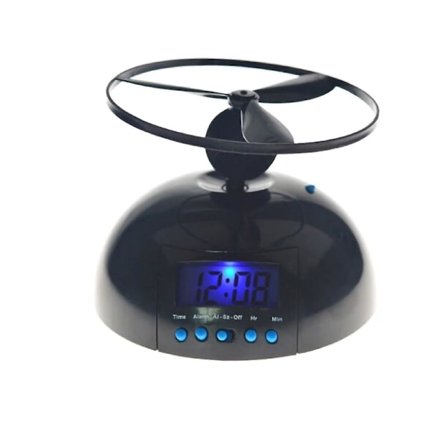 Elektrisk Ur med Display Timer til Hjemmet og Soveværelset - Flyvende Ur med Baggrundsbelysning