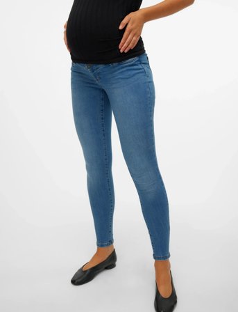 Vero Moda Maternity Vmmtanya S Piping Jeans Vi349 Ga Noos - Blue - M