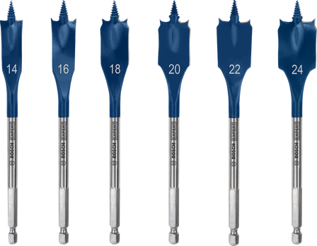 Bosch Expert Self Cut Centrumborrsats 152 mm, Ø14-24 mm, 6 delar, Maskintillbehör & förbrukning