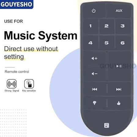 Ny fjernkontroll for Bose Soundtouch 10, 20 og 30 trådløst musikksystem