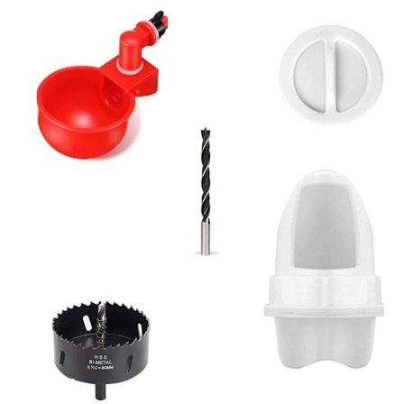 Kanan, ankan, kalkkunan, kanin automaattinen täyttö, siipikarjan juoma-astia