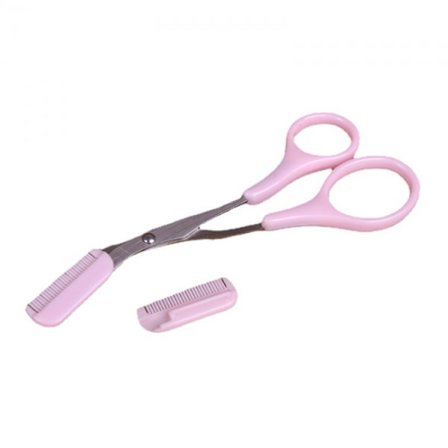 1 stk Perfekte øyenbryn med øyenbrynsaksen Rosa