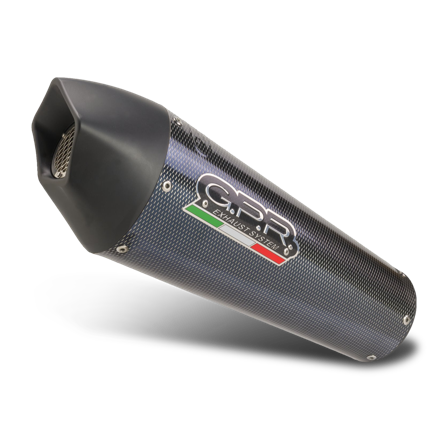 Tłumik G.P.R. GP Evo4 Poppy Slip-On Carbon - Aprilia Shiver 900 2017-2020