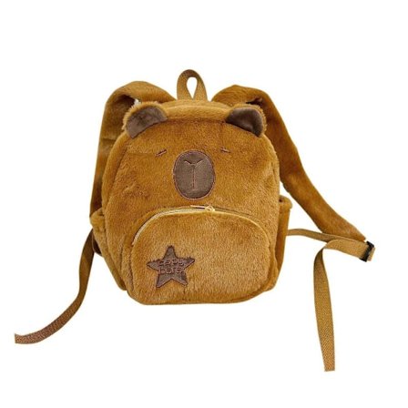 Vattensvin Ryggsäck Gosedjur Ryggsäck Kreativ Plysch Djur Ryggsäck