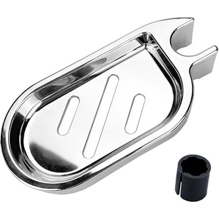 1 stk. brusestang sæbeholder, brusestang sæbehylde, brusehylde, badeværelse sæbeskål, bruse sæbeskål, badeværelse dræning sæbehylde