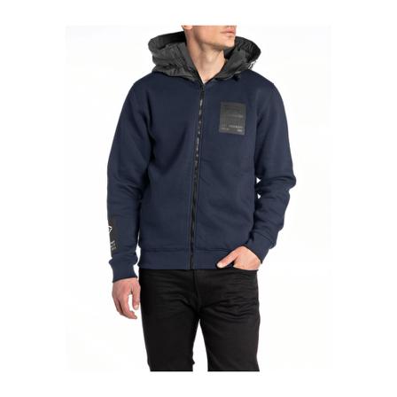 Replay Men Sweatshirt Blå, Herre Trøjer