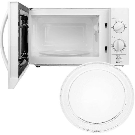 Universell mikrovågsugn med roterande glasplatta och hållare, 245mm/24,5cm/9,65tum