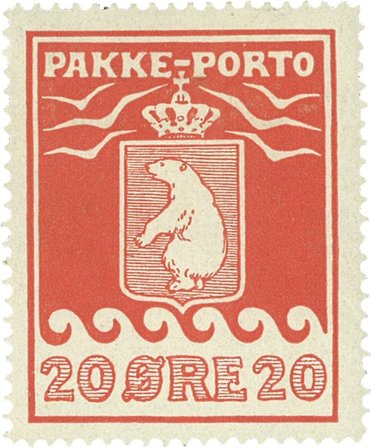 Grønland 1915 - Pakkeporto - AFA 9I - Ubrugt