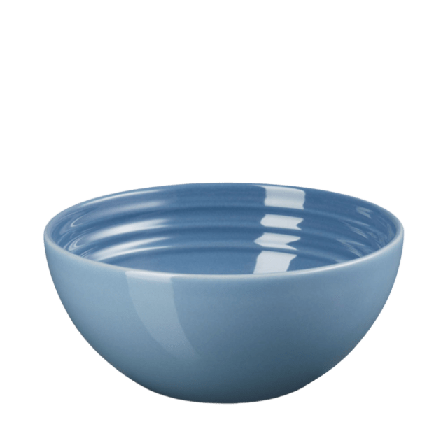 Le Creuset Snackskål Signature stengods 330ml Rhone Serveringstillbehör Blå 0,33L / 12 cm