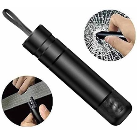 Bærbar Mini Bilrude Breaker Escape Tool Glasbryder S