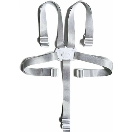 Justerbar Säkerhetssele för Barnstol Fempunktssele Barnvagnsrem Mjuk Bekväm Rem för Barns Måltid Säker Fästning på Hög Stol