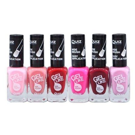 6st nagellack, nail polish - Set -