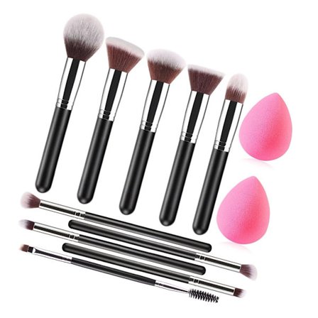 Sminkborstar Hypoallergena Syntetiska Fiber Mjuk Touch Design