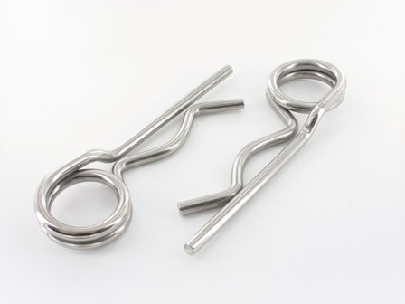 Schäfer & Peters 1102444 Fjærstift A4, DIN 11024 4 x 64 mm, 25-pakk, Innfesting