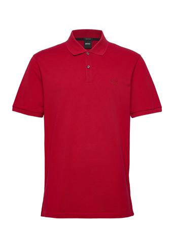 Pallas Polos Short-sleeved Rød BOSS