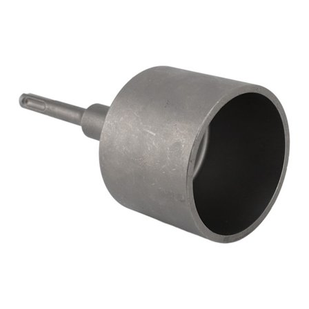 Smidd Stål Jordspettsdrivare Kraftig T-stolpe Jordspettsdrivare för Borrhammare 65mm