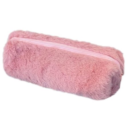 Plys Penalhus, Fluffy Penalhus Blødt Penalhus Plys Fuzzy Taske Fluffy Makeup Taske Sødt Penalhus