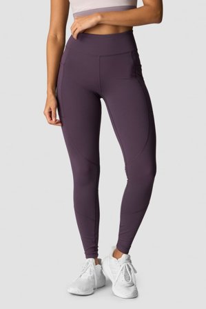 ICANIWILL - Mirage Tights Wmn Dk Purple- Sportlegging - Dames - sportkleding van ICIW