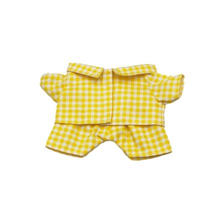 Dukkeklær skjorte GUL