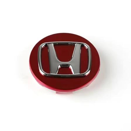Egnet til Honda hjulnavkapsel (4 stk.) (58 mm rød)