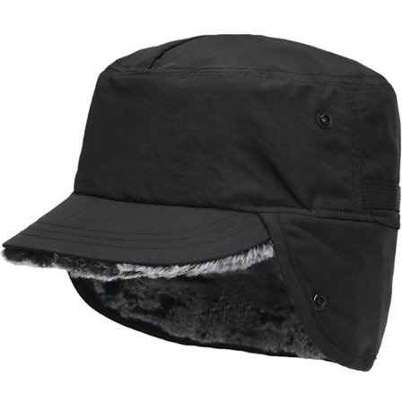 Vinter øreklaphat Vinterhat Nylon Vandtæt Hat Vinter øreklap skihue Pilothat Vinter øreklaphat Kold- og vindtæt hat Fortykket og varm med