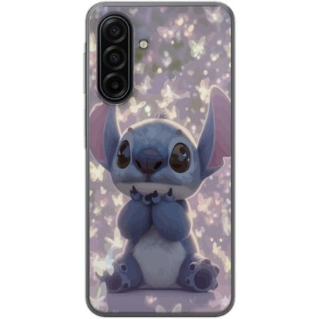 Kompatibelt Mobilskal till Samsung Samsung Galaxy A17 5G Stitch söt kawaii fjärilar ljus magisk Disney