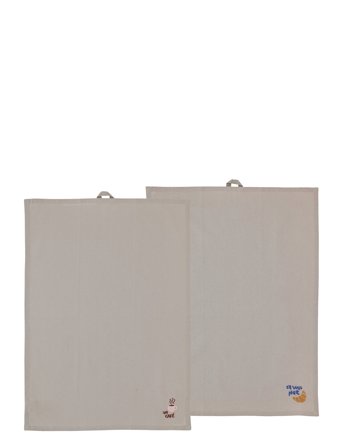 Södahl Viskestykke Bistro 2 Stk. - Brown - 50X70CM x 70