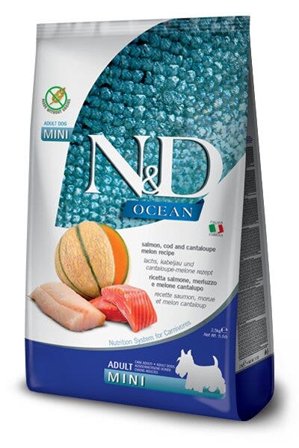 Farmina N&D Ocean Salmone E Merluzzo Cani Adulti Taglia Mini