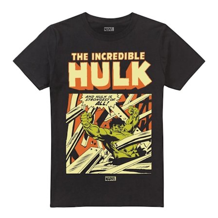 Hulk Herr Rage T-Shirt XL Svart