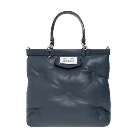 Maison Margiela, Glam Slam Shopping Small shoulder bag Blauw, Dames, Maat:ONE Size