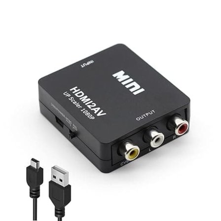 RCA AV till HDMI-omvandlare / Adapter 1080P Universal