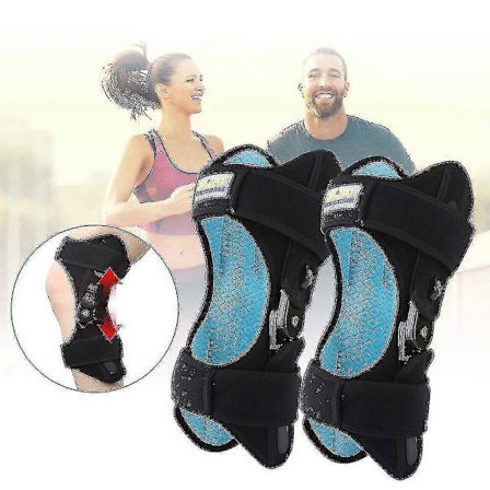 Patella Booster knæstøtte, egnet til bjergbestigning, squat og skiløb_h