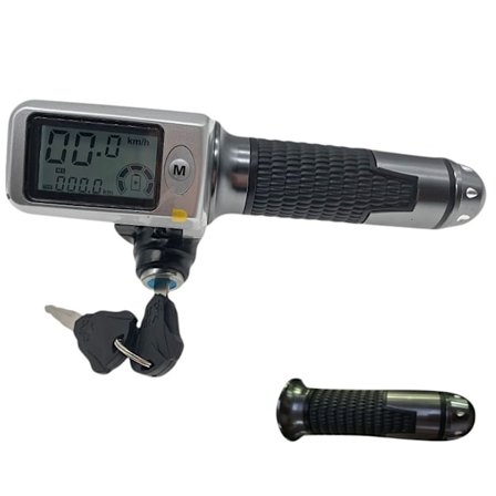 EBike Twist Speed ​​Throttle LCD til nøgle 24V 36V 48V til el-scootercykel