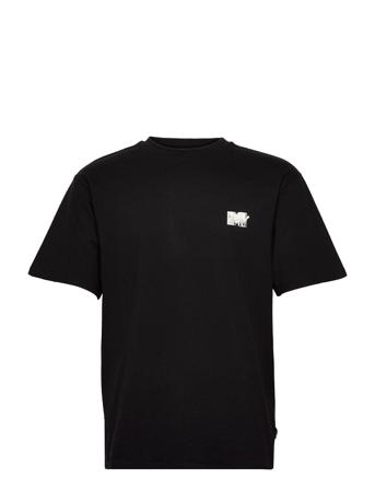 Onsmtv Rlx Ss Tee T-shirts Short-sleeved Svart ONLY & SONS