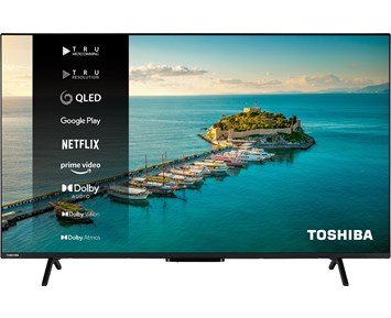 Toshiba-50QA2F63DG-50" 4K QLED-TV med automatisk bildeskalering-Tv-46–55 tommer