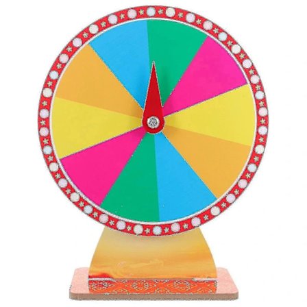 Roulette Wheel Luck Roterende Rouletthjul Party Roulettspill For Karneval