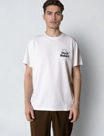 Clean Cut Copenhagen Duck Rabbit T-Shirt - White - L