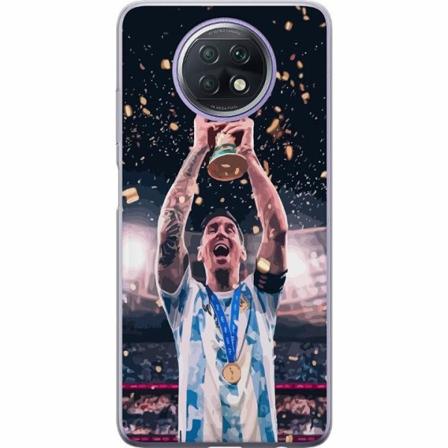 Xiaomi Redmi Note 9t Genomskinligt Skal Messi